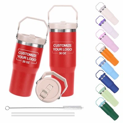 Cúp có thể tái sử dụng 20oz với lật chống rò rỉ